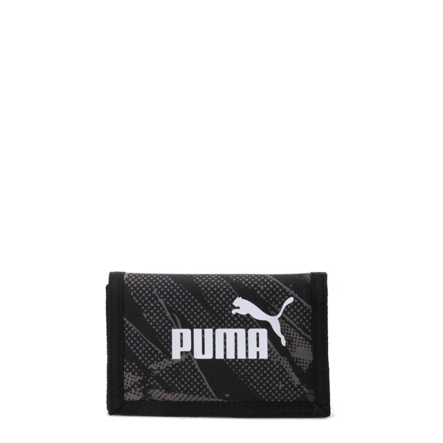 Billetera Puma Aop Negro - Gris