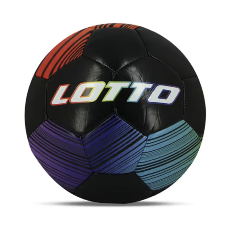 Pelota Lotto Soccer md size 4 Negro-Multicolor