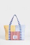 Bolso rayado Yorugua multicolor