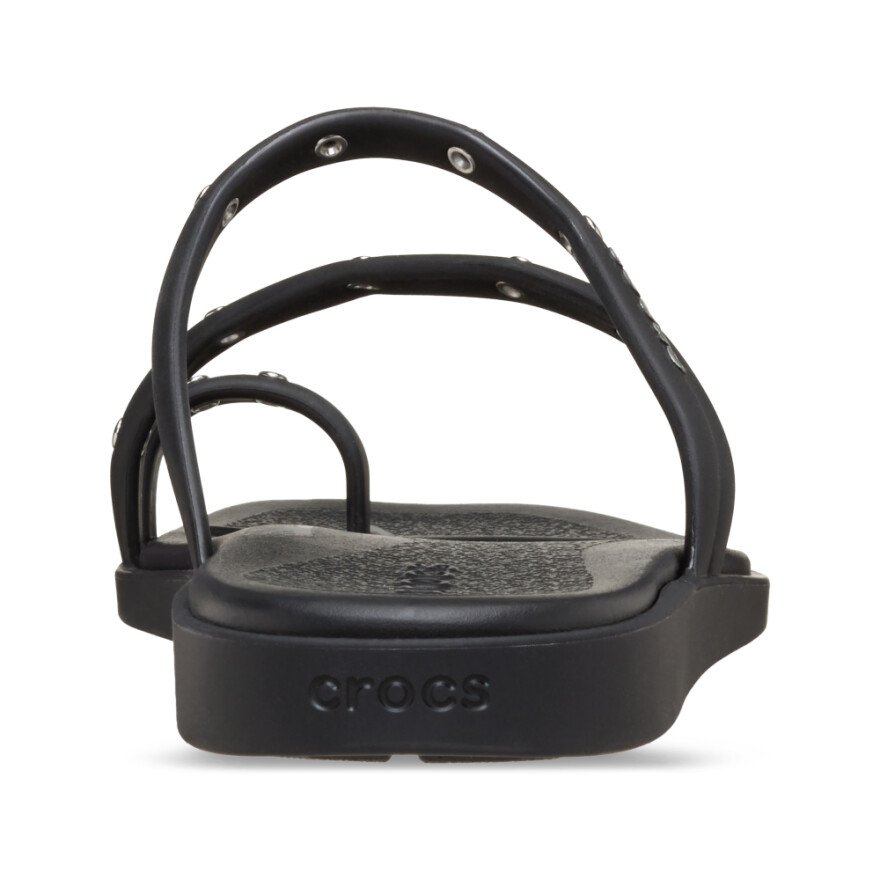 Miami Studded Toe Loop Sandal - Mujer Black