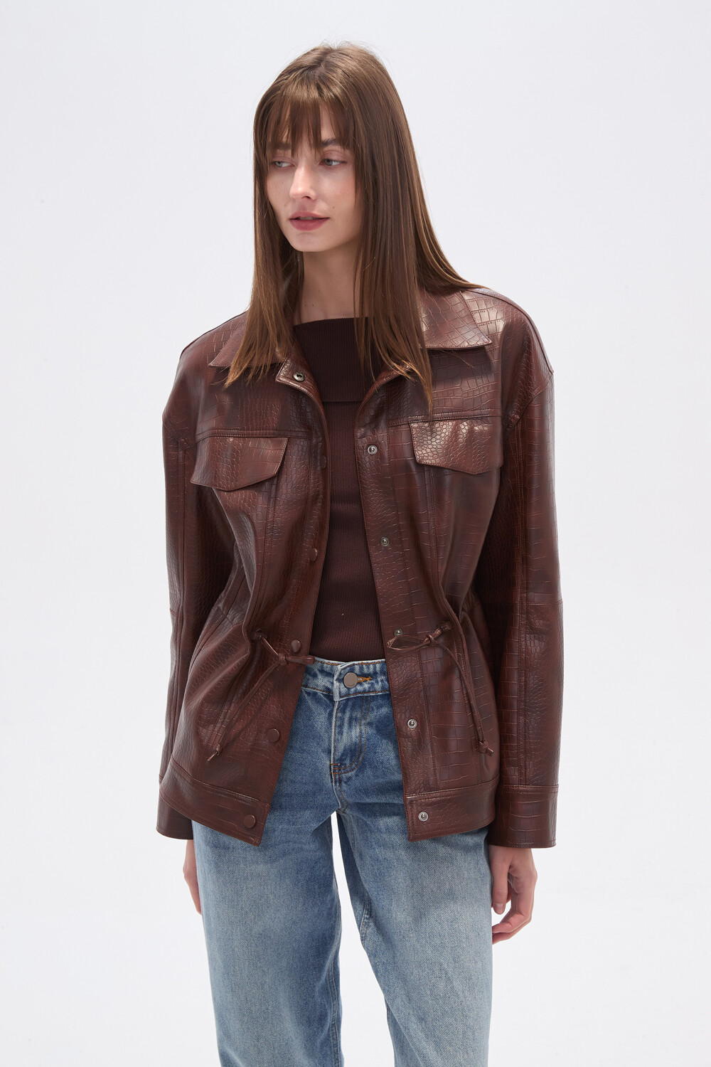 Chaqueta Naunea Chocolate