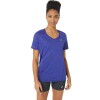 Race V-Neck SS Top - Mujer Eggplant/night Shade