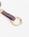 Llavero Strass Llavero Y Bag Charm Corazón Strass - Violeta Lila