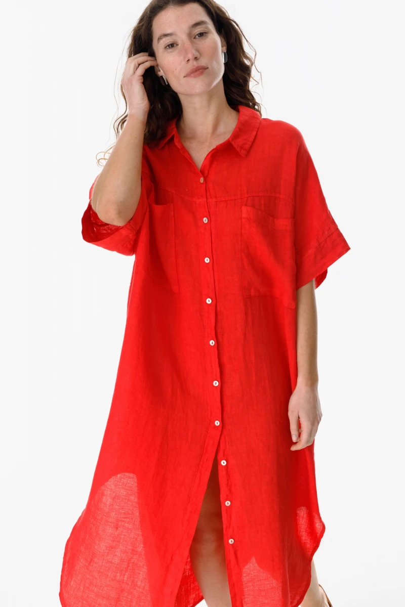 Camisola Rita rojo talle unico