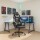 Silla Gamer Lumax Modelo ROM Negro/Gris