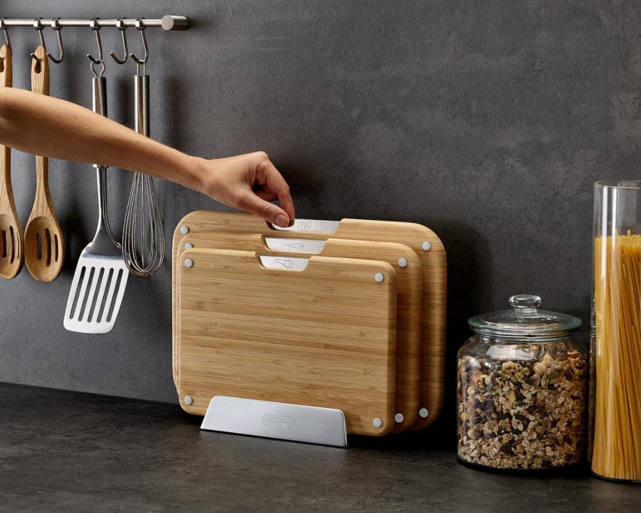 Set de 3 Tablas de Cortar Bambú Joseph Joseph Nest Boards - Preventa Set de 3 Tablas de Cortar Bambú Joseph Joseph Nest Boards - Preventa