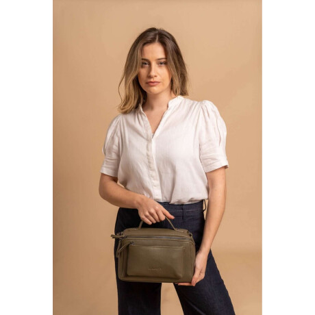 Bandolera Melisa Verde Militar