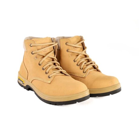 Bota NEW HOLLAND con cordones Amarilla