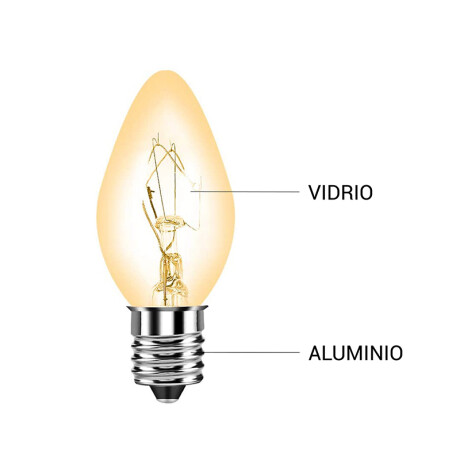 Lámpara FILAMENTO Vela E27 40W Lámpara FILAMENTO Vela E27 40W