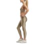 Reebok Holiday Lux Strappy Sports Bra - Mujer Beige