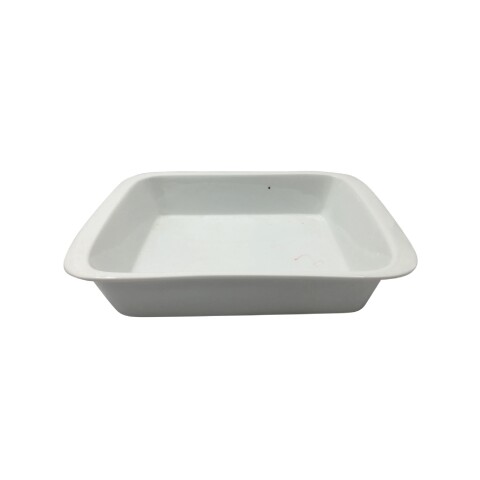 FUENTE RECTANGULAR CERAMICA BLAN. 35X24X6.5CM FUENTE RECTANGULAR CERAMICA BLAN. 35X24X6.5CM