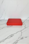 Caja Rigida 19,5 x 29,5 x 5 ROJO