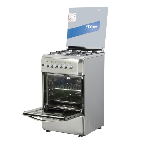 Cocina a gas 4 hornallas TEM Mery T1DCI4GGS2734 Cocina a gas 4 hornallas TEM Mery T1DCI4GGS2734