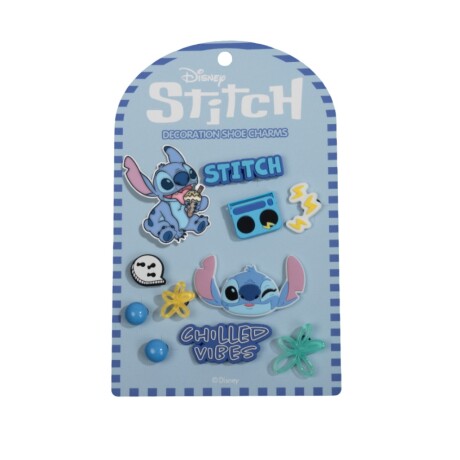 Crocs charms Stitch diseño 3