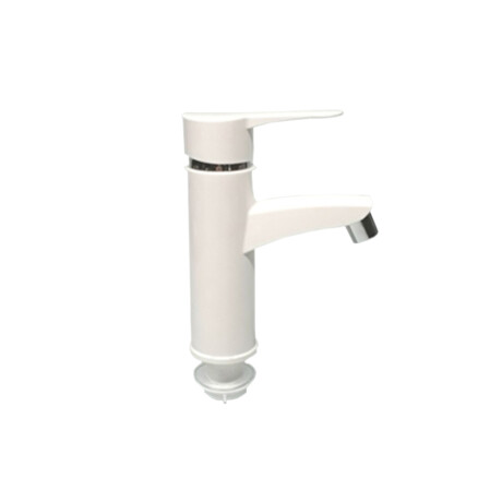 MONOCOMANDO LAVATORIO PVC BLANCO 18 CM N/a