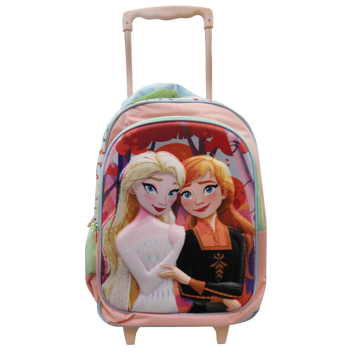 Mochila Carrito Frozen 40 cm 3D en Tafeta 