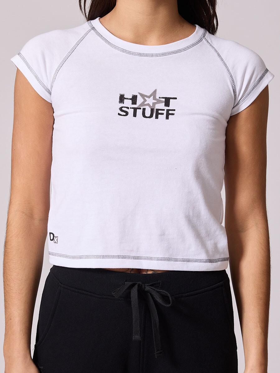 T-SHIRT CIEN DIXIE - Blanco 