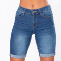 BERMUDA JEAN SHIVA S19 Azul