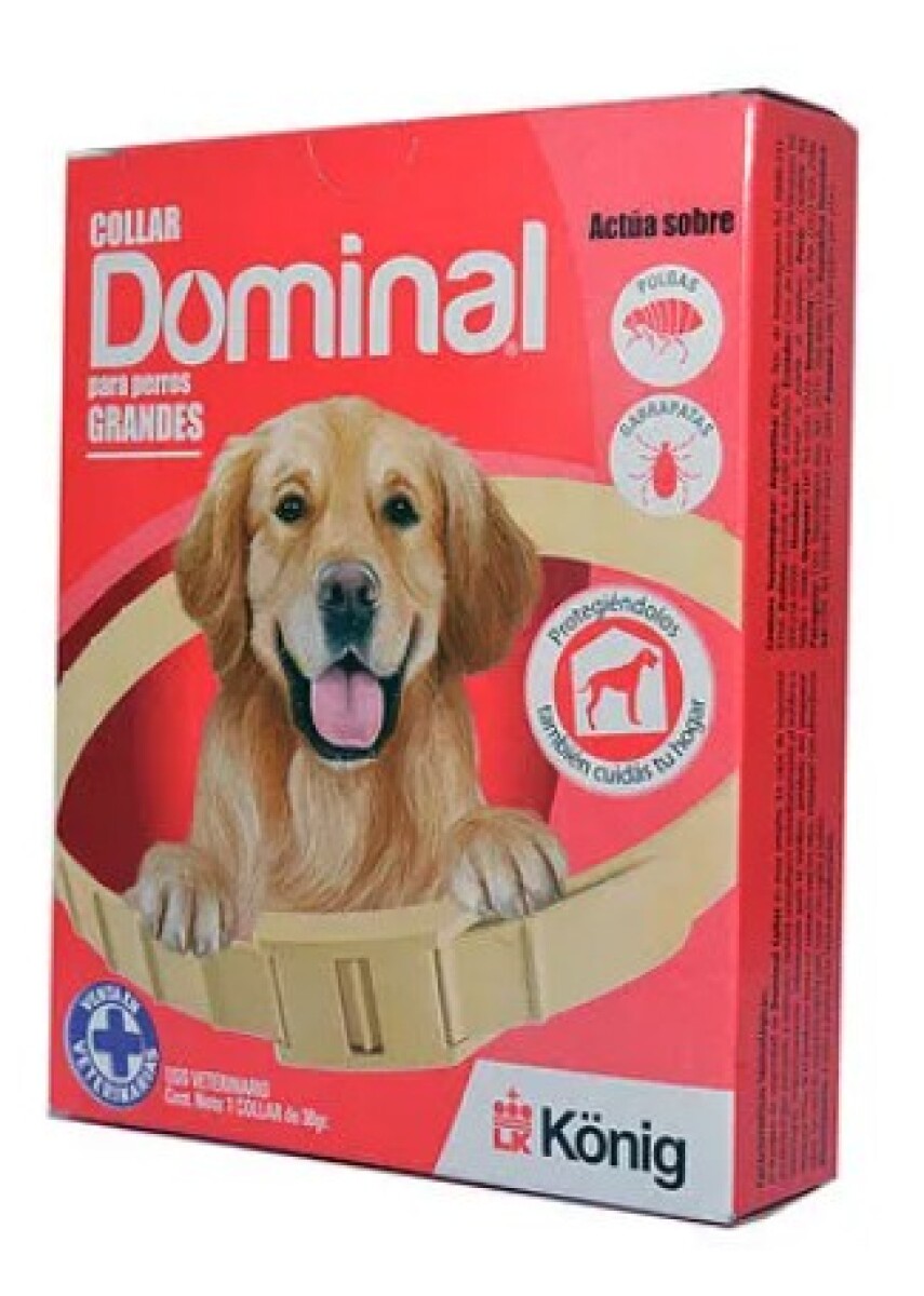 COLLAR ANTIPARASITARIO KONIG DOMINAL GRANDE 