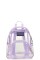 MOCHILA CLEAR MINI PACK PASTEL LILAC