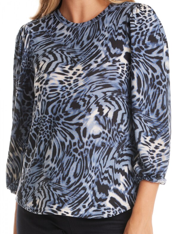 Buzo Soft Print MULTI/AZUL