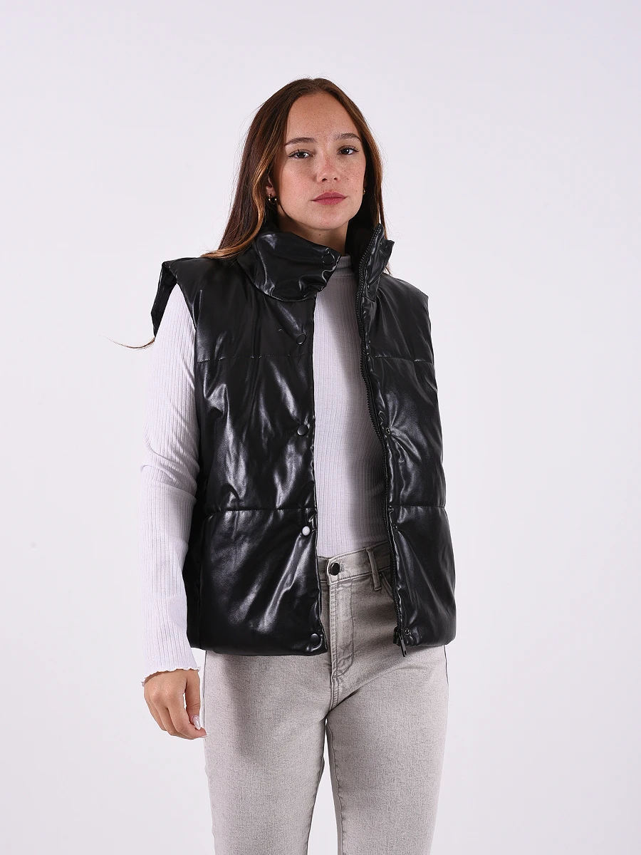 CHALECO CLARA - NEGRO 