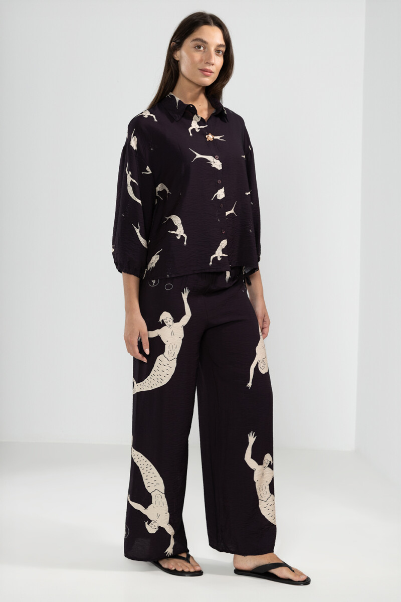 FLO SHIRT Negro