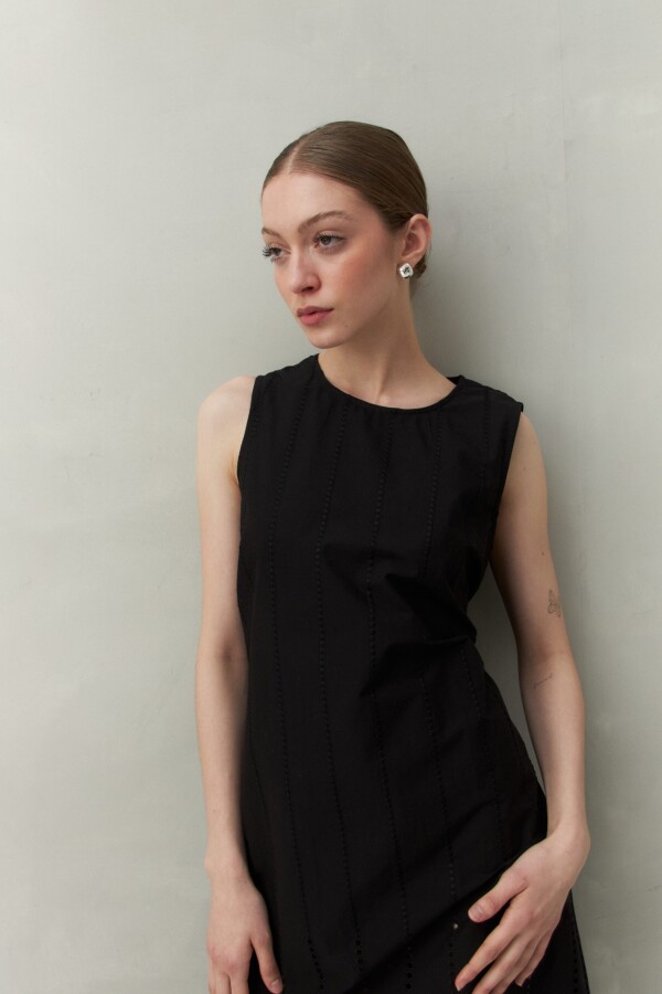 VESTIDO BALTO Negro