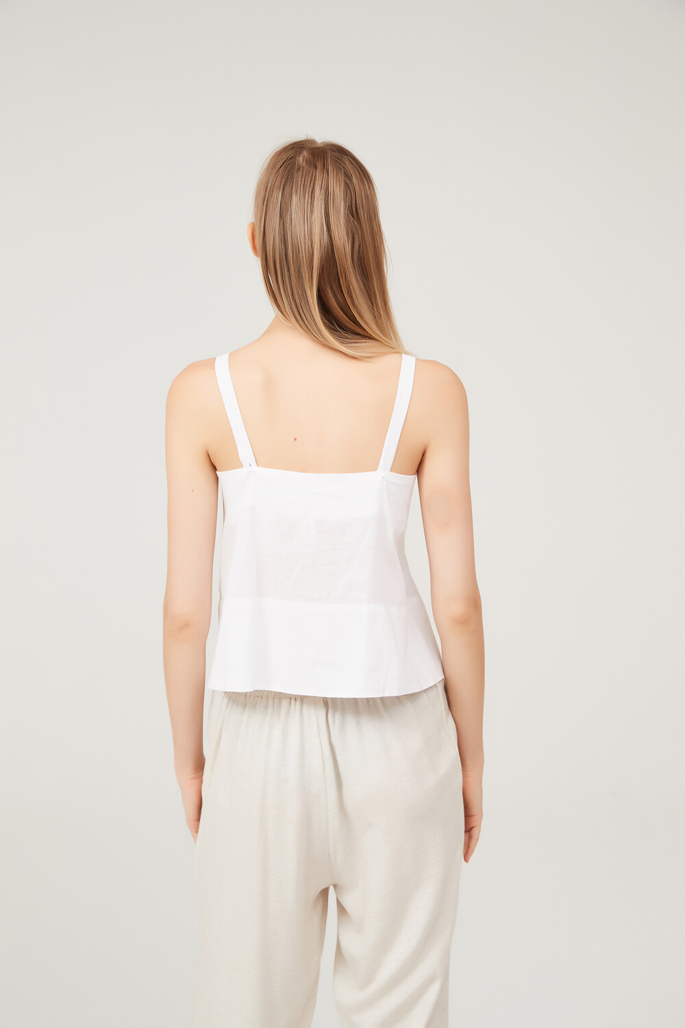 Musculosa Satoshi Blanco