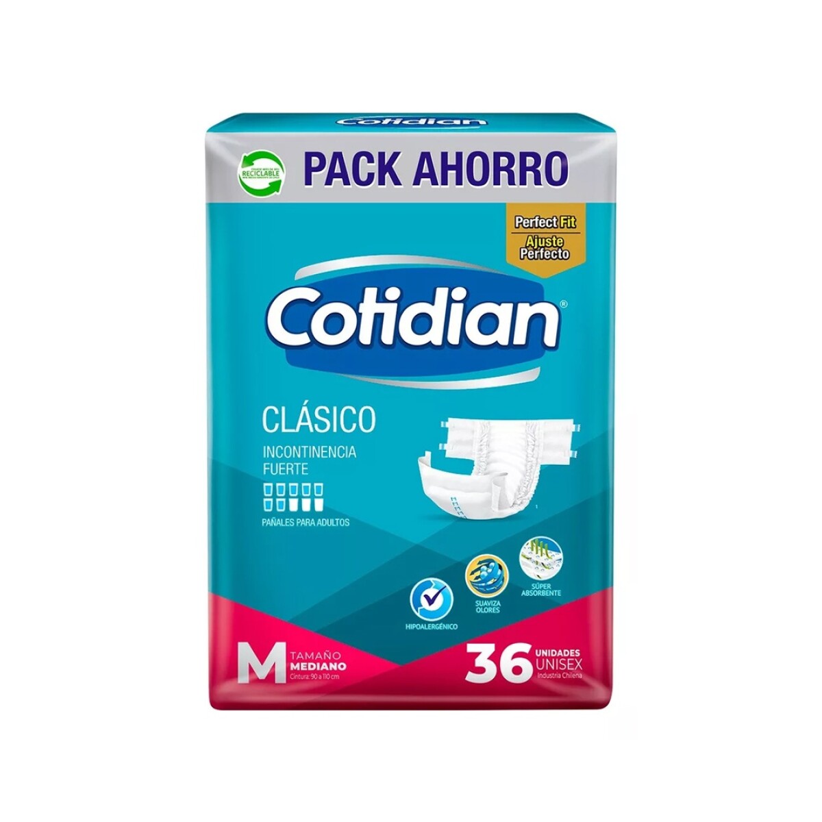 COTIDIAN CLASICO M X 36 U 