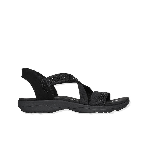 Sandalias Slip-ins: Reggae Slim - Summer Sparkle Negro