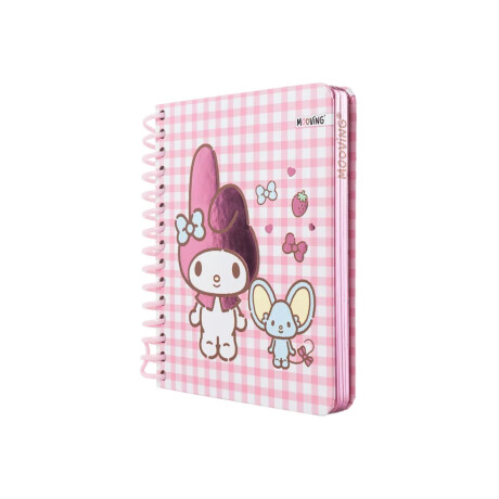 Cuaderno Mooving Pocket My Melody cuadrillé