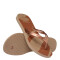 Sandalia de Mujer Havaianas Elegance Print Rosa - Dorado