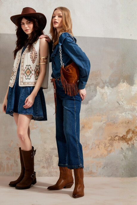 Cartera Fiona Marron