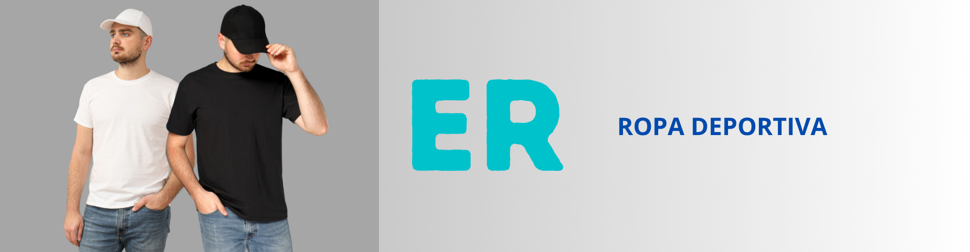 Banner de ropa deportiva