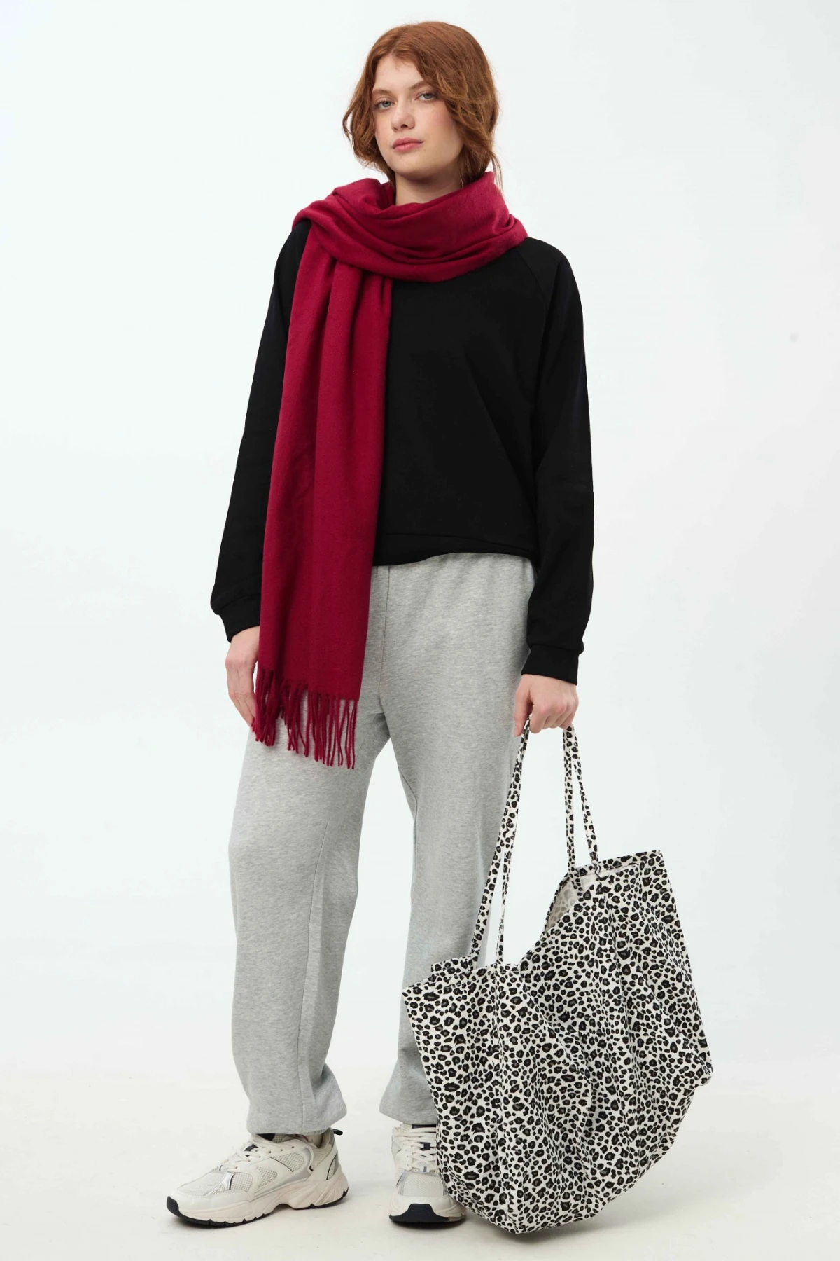 Pantalón Mecha Gris Melange