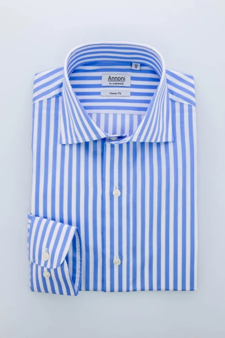 Camisa Annoni Italian Collar Corinto Rayas