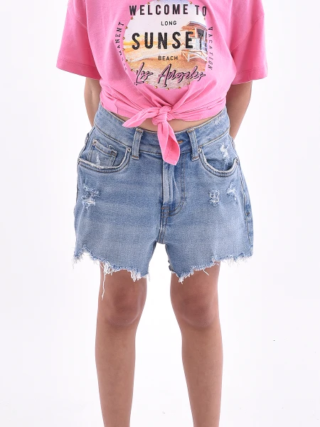 SHORT ARTEMI CELESTE