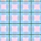 Camisa de Hombre Premium a Cuadros Cuadros Rosa y Celeste