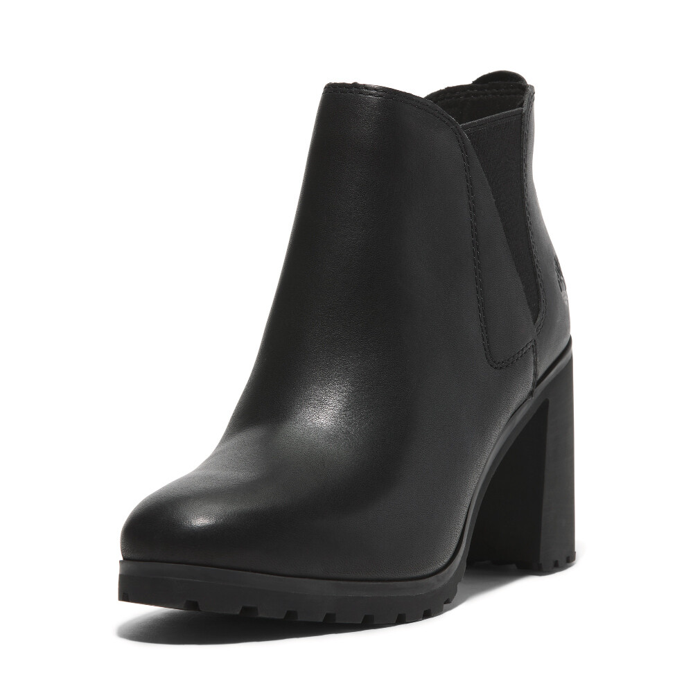 Botas Mid Chelsea Mujer Black Full Grain