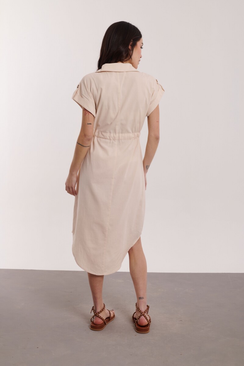 VESTIDO TINA CRUDO