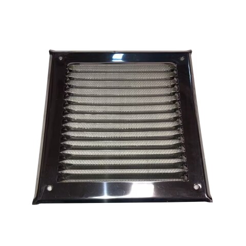 Rejilla ventilación acero c/mosquitero 15x15cm Rejilla Ventilación Acero C/mosquitero 15x15cm