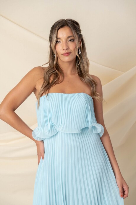 VESTIDO JEANNE Agua marina