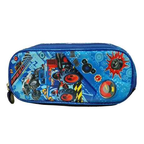 Set X3 Mochila C/Carro + Bolso + Cartuchera P Niño + Set Escolar Mch012004-au