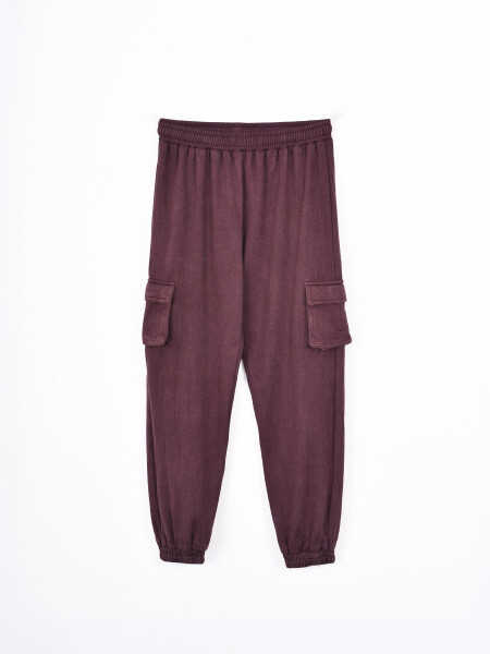 PANTALÓN LEYRE ROSA OSCURO