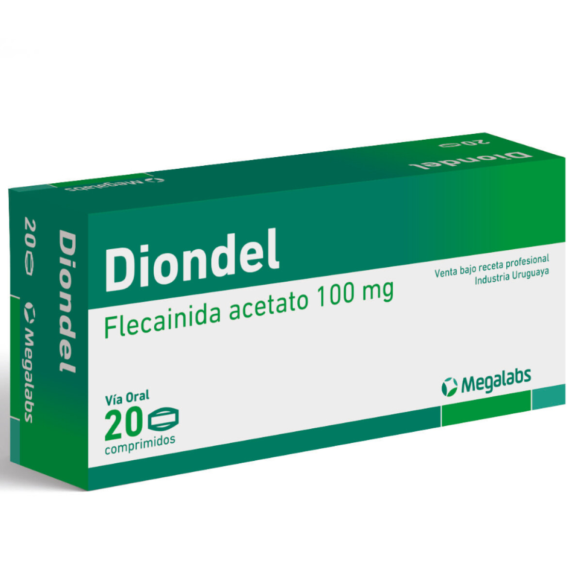 Diondel 100mg 20 Comprimidos 
