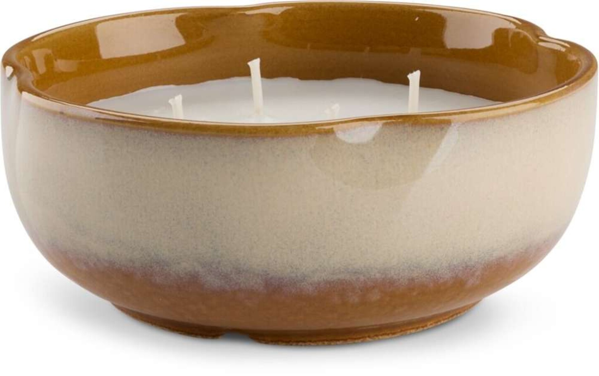 Vela Sander Ø14Xh6 Cm - Almendra 