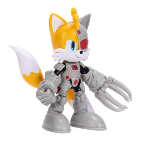 Figura DC x Sonic The Hedgehog - Tails as Cyborg - 13cm Figura DC x Sonic The Hedgehog - Tails as Cyborg - 13cm