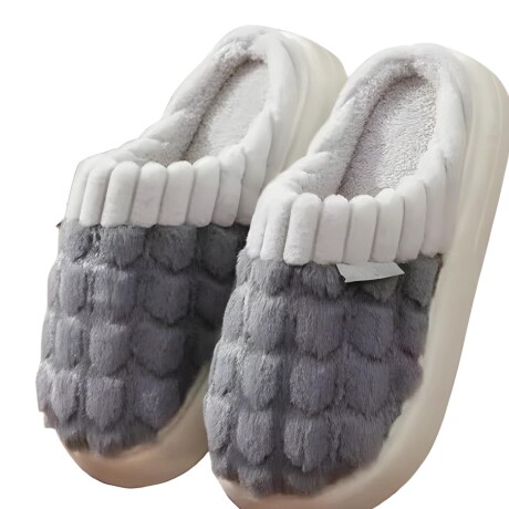 Pantufla de Felpa Super Abrigadas Antideslizante Unisex Celeste