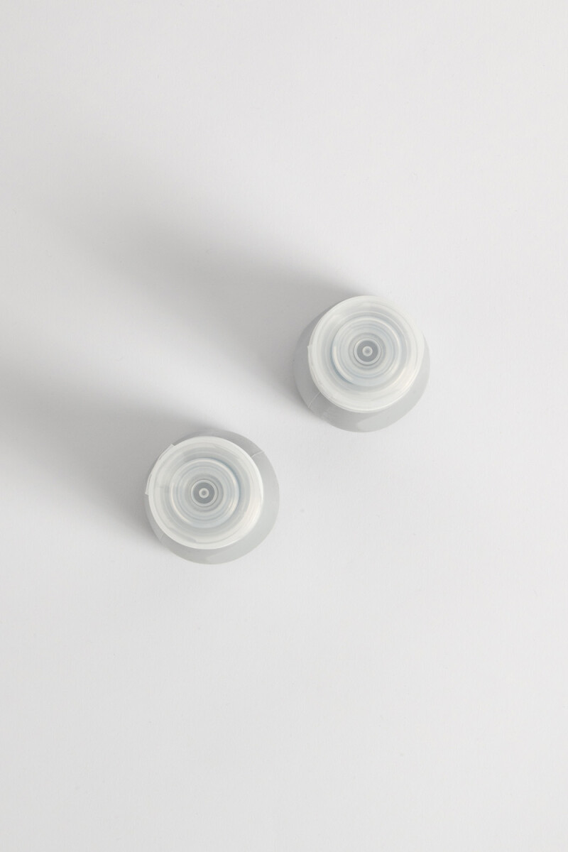 Set x2 frascos silicona 55ml Gris